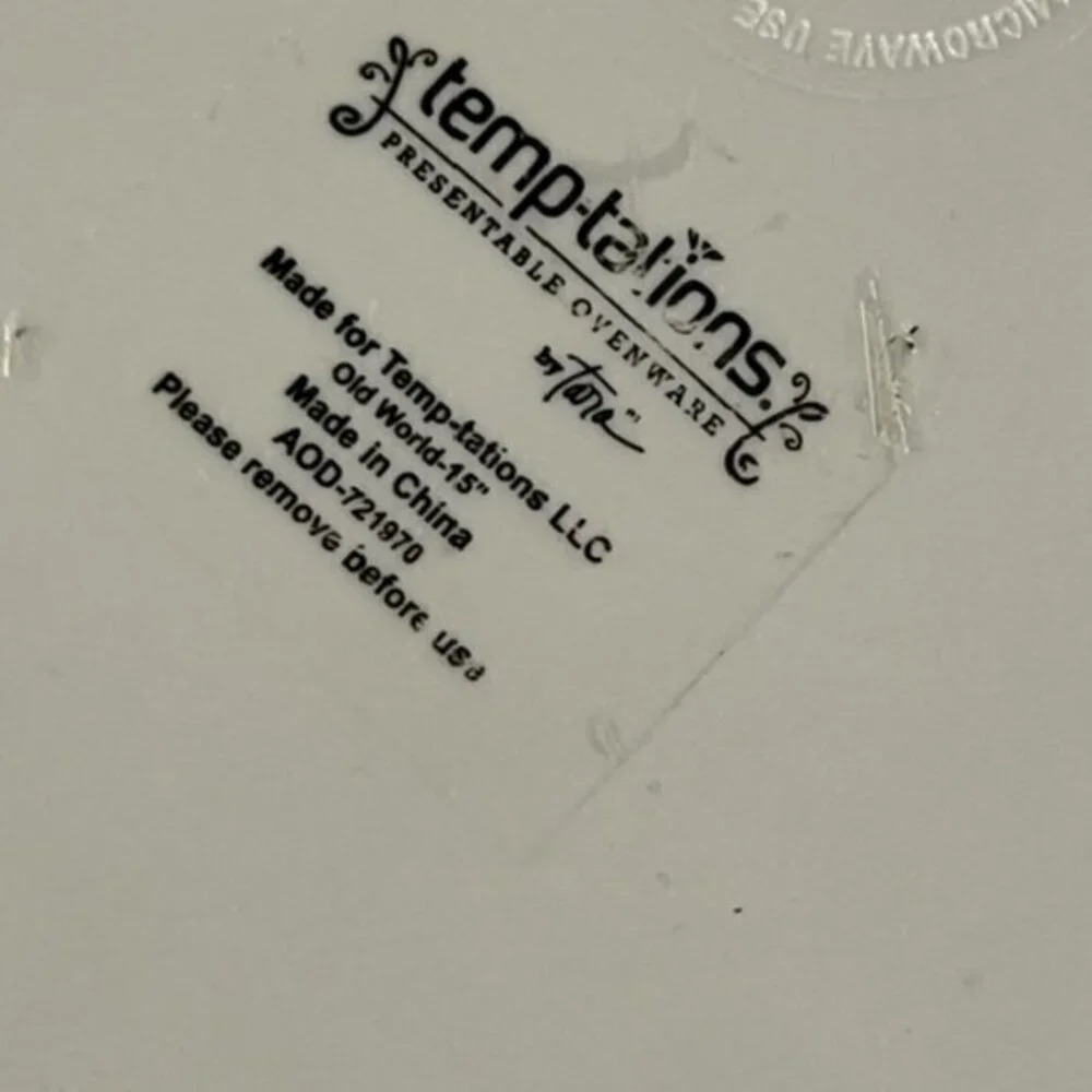 🎉PRICE REDUCED🎉 Temptations 7 Pc Melamine 15